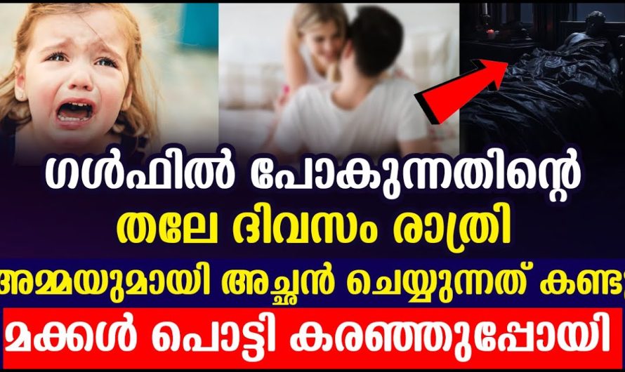 മക്കൾ പൊട്ടി കരഞ്ഞുപ്പോയി രാത്രി അമ്മയുമായി അച്ഛൻ ചെയ്യുന്നത് കണ്ടു