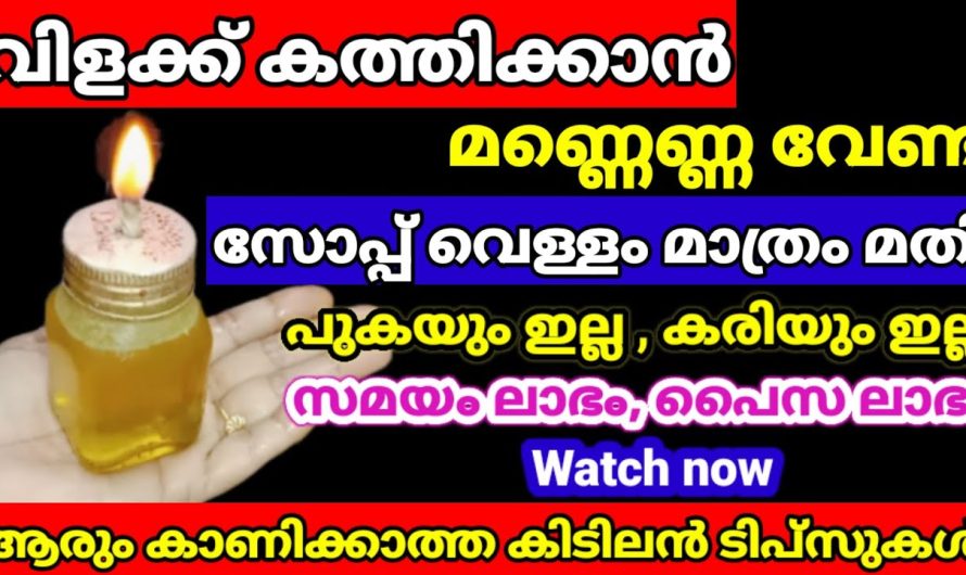 മണ്ണെണ്ണ മറന്നേക്കൂ 5 പൈസചിലവില്ലാതെ വിളക്ക് കത്തിച്ച് നോക്കൂ! കണ്ണ് തള്ളുന്ന സൂത്രങ്ങൾ