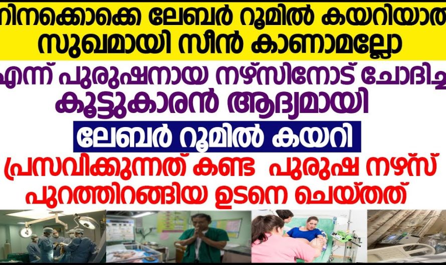 പ്രസവിക്കുന്നത് ആദ്യമായി നേരിൽ കണ്ട പുരുഷ നഴ്‌സ് അത് കഴിഞ്ഞ ഉടനെ ചെയ്തത് കണ്ടോ