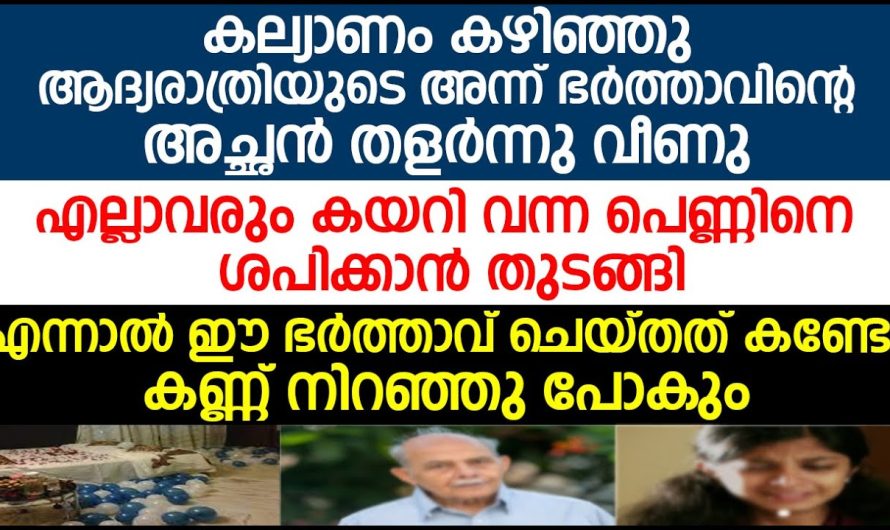 എല്ലാവരും പെണ്ണിനെ ശപിക്കാൻ തുടങ്ങി; എന്നാൽ ഈ ഭർത്താവ് ചെയ്തത് കണ്ടോ?