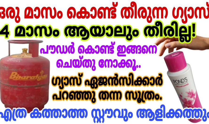 ഇങ്ങനെ ചെയ്തു നോക്കൂ, ഗ്യാസ് ഇനി എത്ര ഉപയോഗിച്ചാലും, നല്ല കിടിലൻ ഐഡിയ