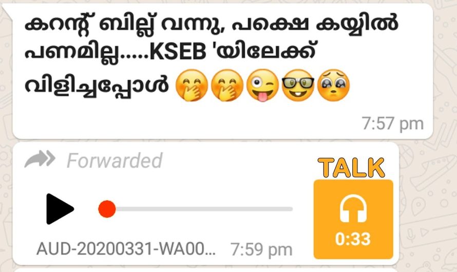 പണമില്ലാത്ത കെഎസ്ഇബി ലേക്ക് വിളിച്ച ആളുടെ അവസ്ഥ കണ്ടോ?