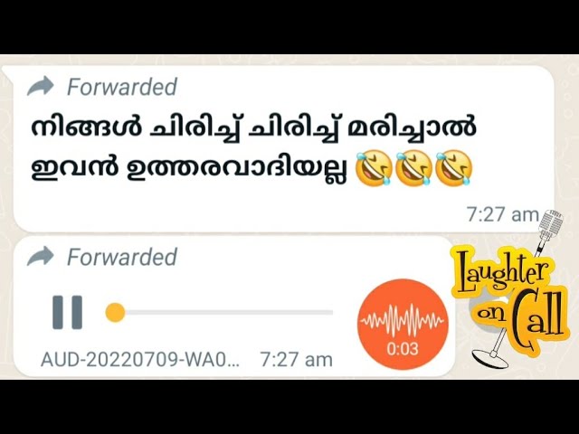 ഉത്തരവാദിയല്ല നിങ്ങൾ ചിരിച്ച് മരിച്ചാൽ, എന്റെ പൊന്നെ കിടിലൻ