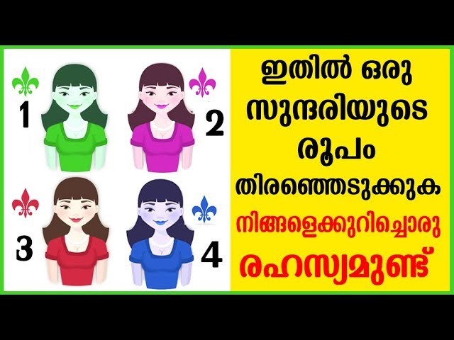 നിങ്ങളെപ്പറ്റി ഒരു വലിയ രഹസ്യം ഉണ്ട്, ഇതൊലൊരു രൂപം മനസ്സിൽ വിചാരിക്കു