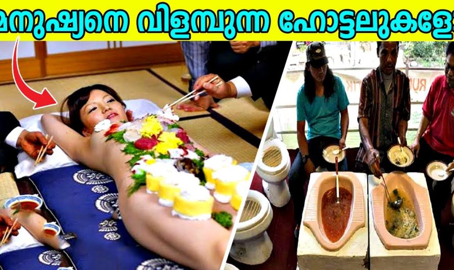 ലോകത്തിലെ തന്നെ അതിമനോഹരമായ വിചിത്രമായ 10 റസ്റ്റോറന്റുകളെ കുറിച്ച് മനസ്സിലാക്കാം…