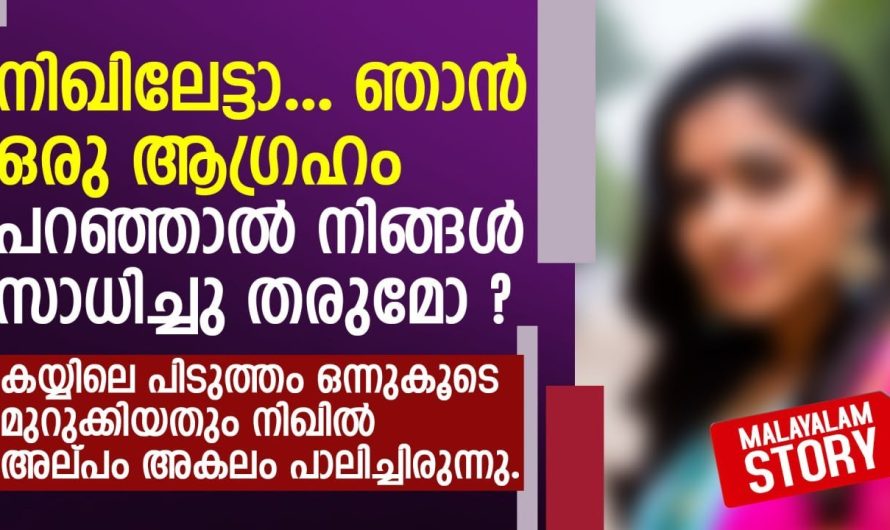 ഭാര്യ ഒരു ആഗ്രഹം സാധിച്ചു തരാൻ പറഞ്ഞപ്പോൾ ഭർത്താവ് ചെയ്തതു കണ്ടോ…