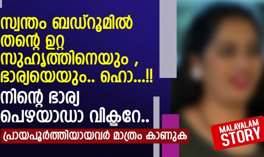 ജീവനുതുല്യം സ്നേഹിച്ച ഭാര്യയും ഉറ്റ സുഹൃത്തും ഭർത്താവിനോട് ചെയ്ത ചതി കണ്ടോ..