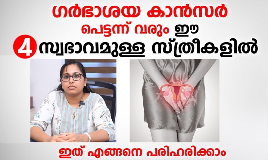 സ്ത്രീകളിൽ സർവിക്കൽ ക്യാൻസർ വരുന്നതിനു പിന്നിലുള്ള പ്രധാന കാരണങ്ങൾ..